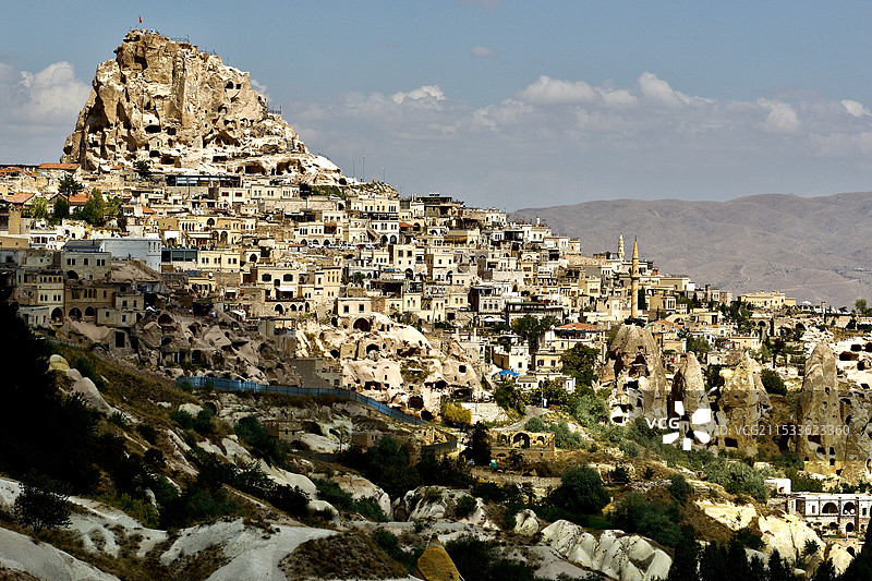 土耳其：乌奇萨要塞图片素材