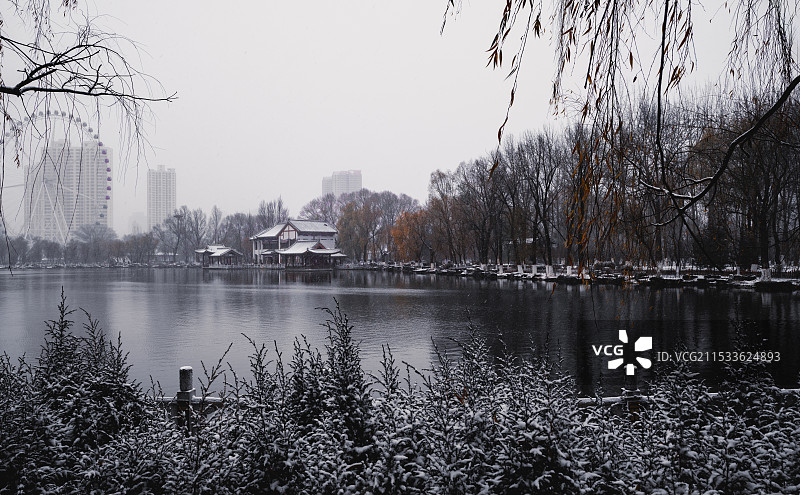 西宁人民公园图片素材