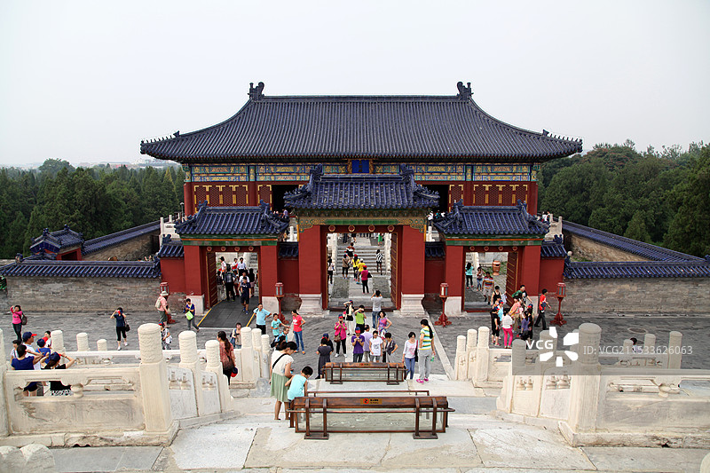 北京天坛皇乾殿图片素材