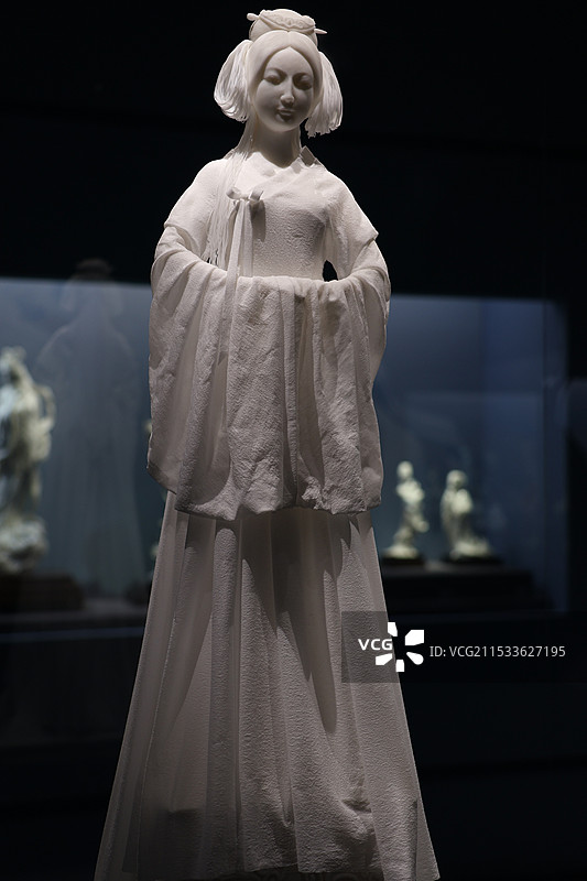 中国国家博物馆德化白瓷神话图片素材