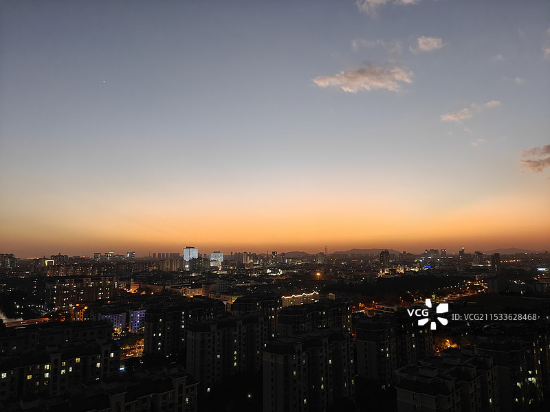 冬日黄昏图片素材