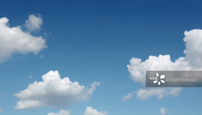 舒适的天气时分的天空及云景图片素材