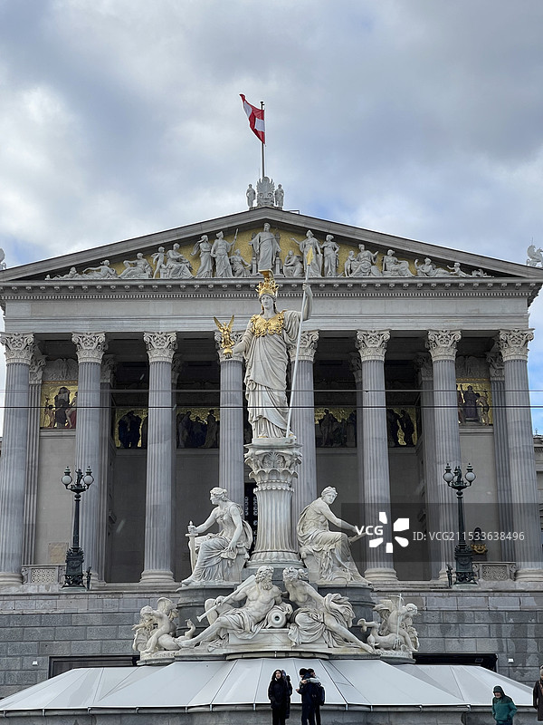 维也纳市区景图片素材