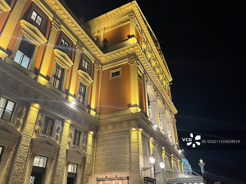 维也纳金色大厅音乐会图片素材