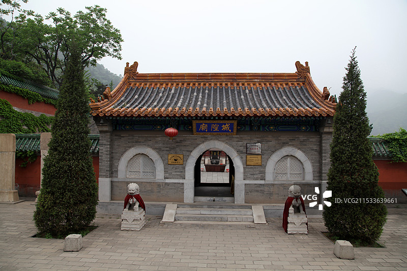 北京居庸关城隍庙图片素材