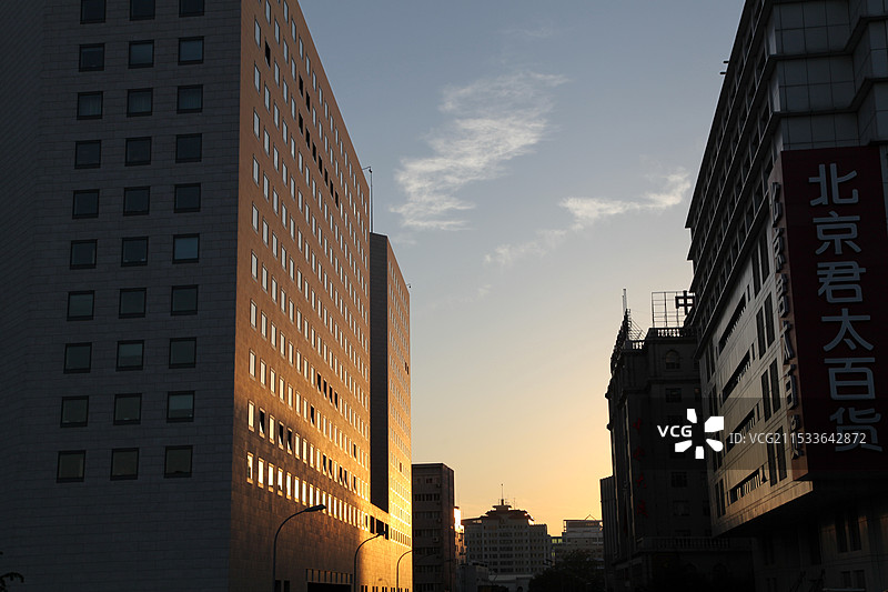 北京西单建筑图片素材