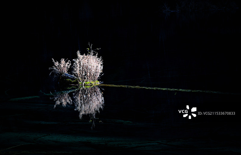 九寨沟 五花海图片素材