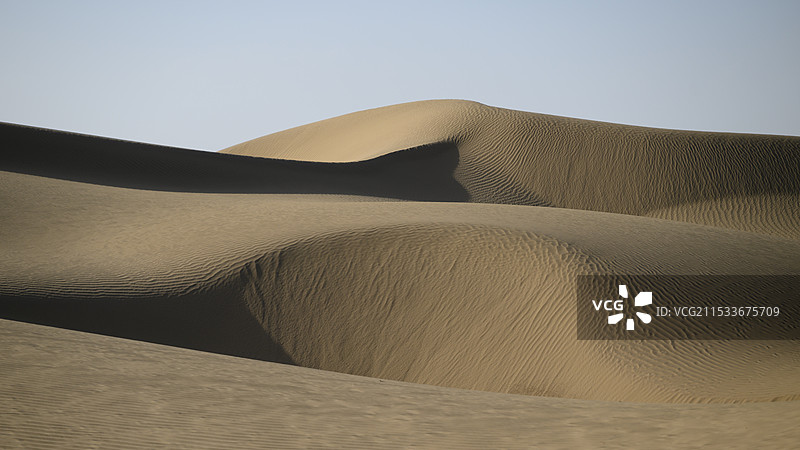 塔克拉玛干沙漠图片素材