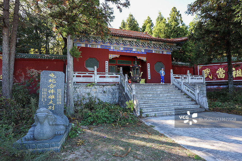 湖北省黄冈市大别山南武当景区图片素材