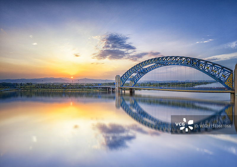 晋阳桥图片素材