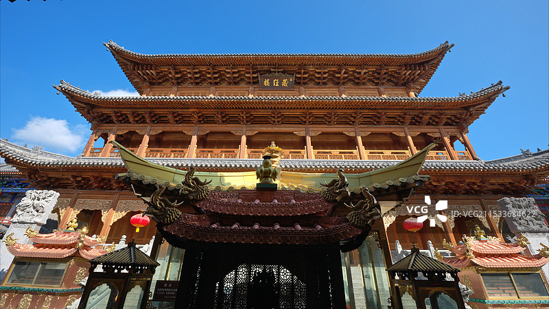 山西忻州五台山寺庙图片素材