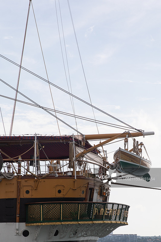 亚美利哥韦斯普奇号古帆船图片素材