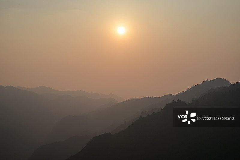 贵阳白云区云雾山图片素材