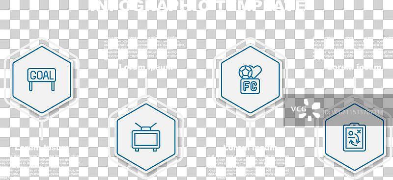 设定足球比赛的进球目标图片素材