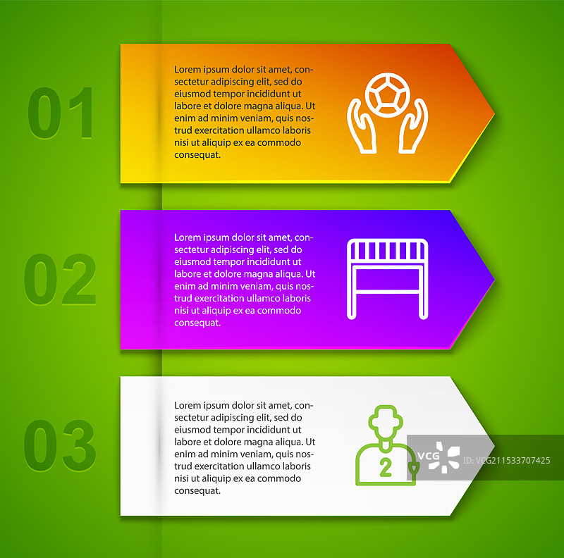 设置足球场、足球、球门和图片素材