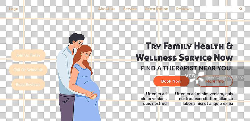 尝试健康服务，寻找您附近的家庭医生图片素材