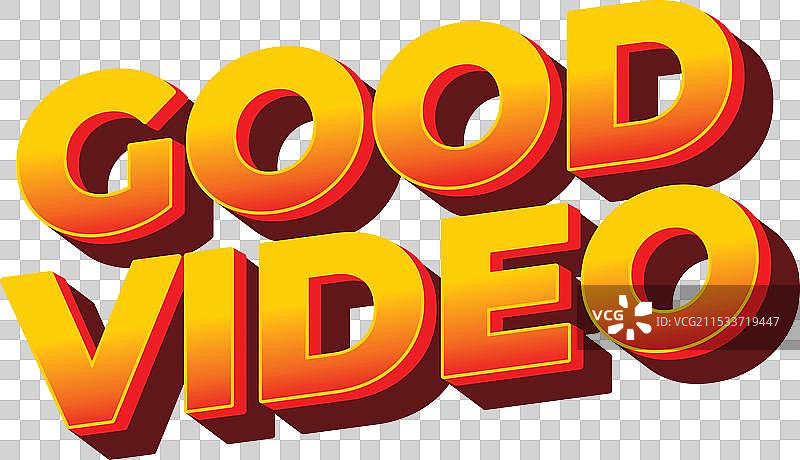 引人注目的颜色效果的优秀视频文字图片素材