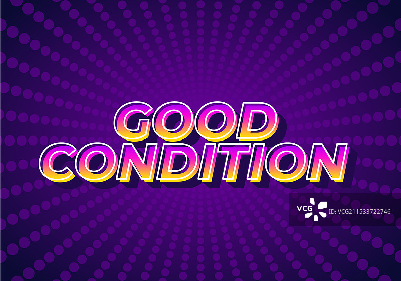 良好状态的3D效果文字设计图片素材