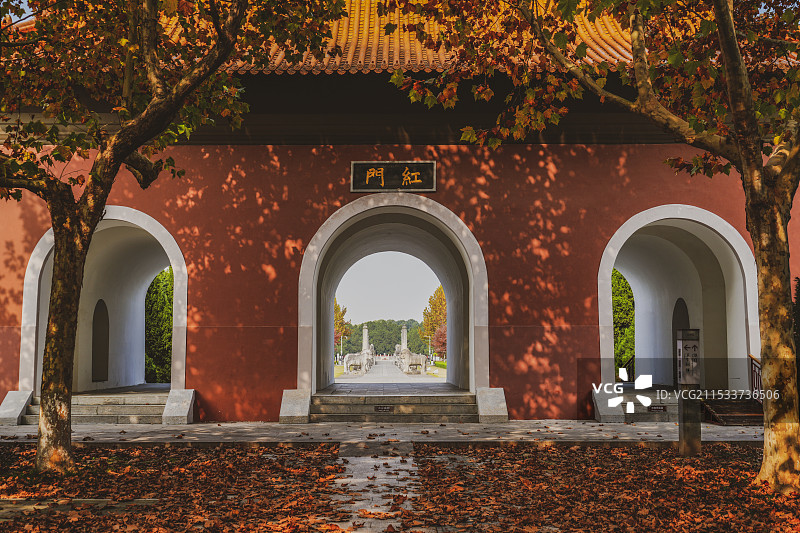 淮安市明祖陵景区图片素材