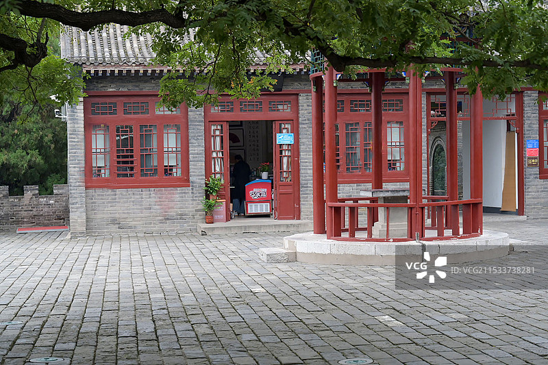 公园景区一角（拍摄于邯郸丛台公园）图片素材