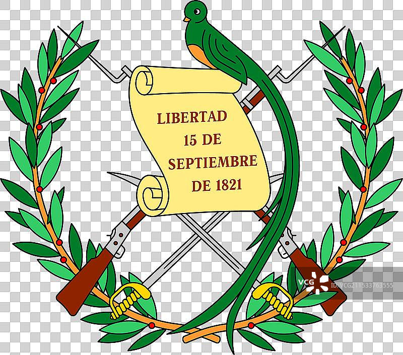 危地马拉国徽图片素材