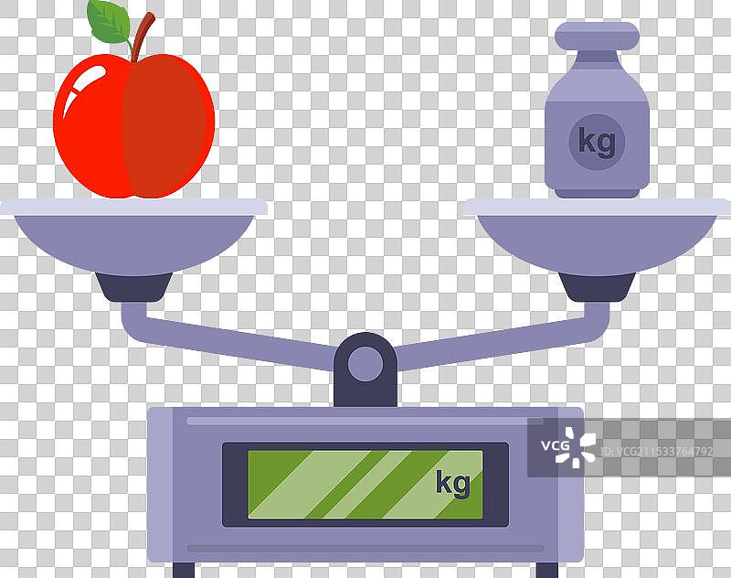 铁制杂货秤用于称量货物图片素材