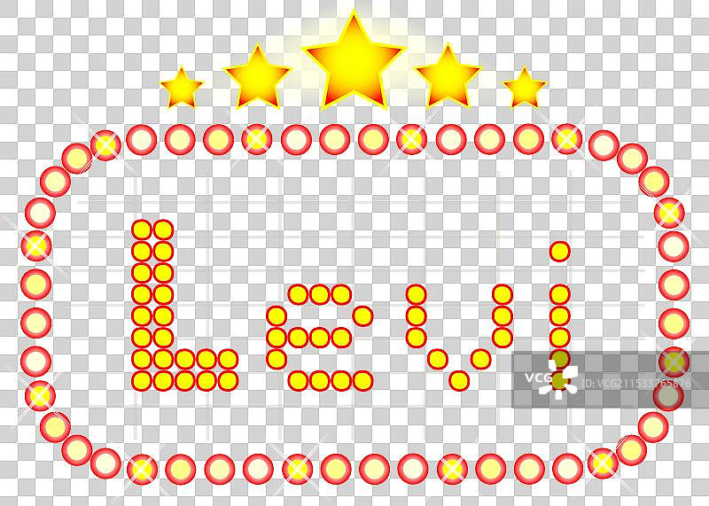 利维名字的电影院招牌图片素材