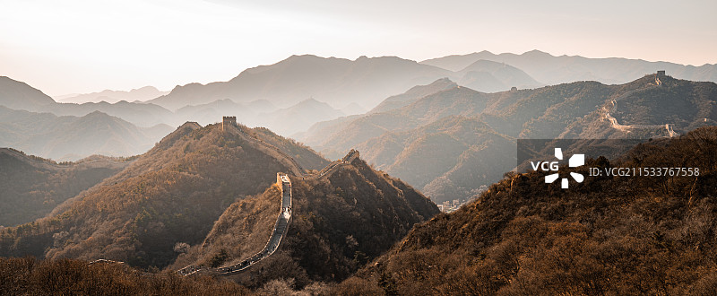 八达岭长城图片素材