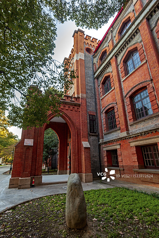 苏州大学精正楼图片素材