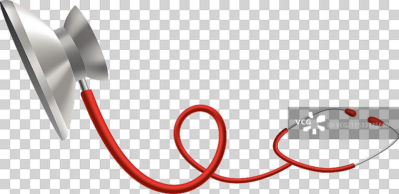 听诊器图标 医生的医疗设备图片素材