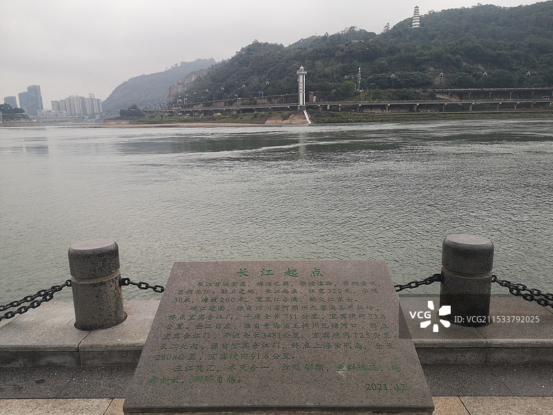 长江起点图片素材