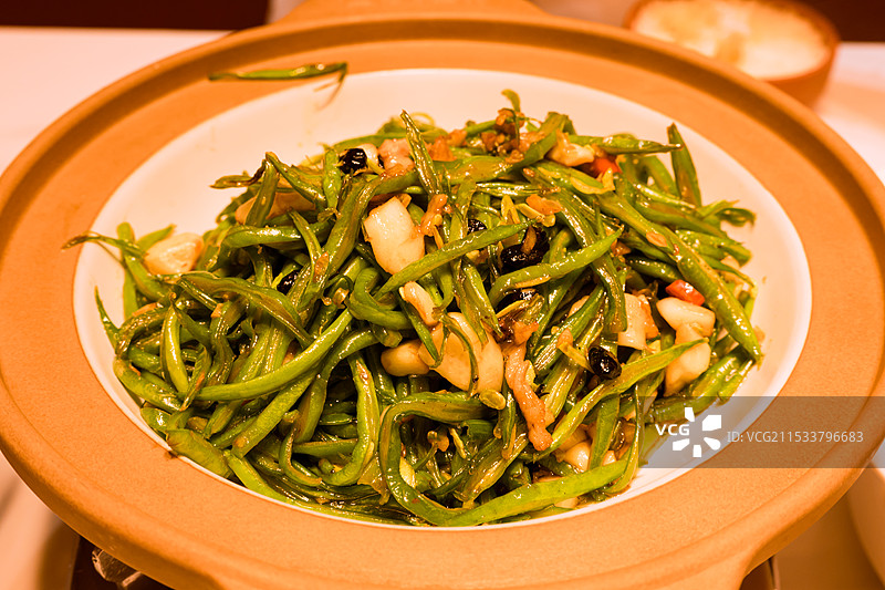 干煸豆角图片素材