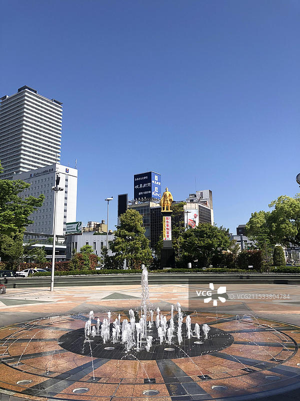 日本滋贺县大津车站景色图片素材