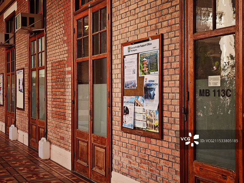 香港旅行扫街之漫步香港大学校园图片素材