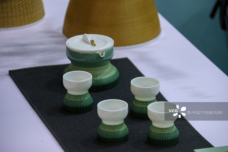 国家级非遗渠县刘氏竹编图片素材