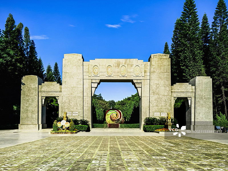 广州黄花岗烈士浩气长存图片素材