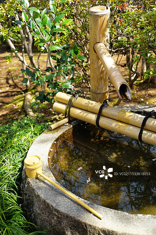 日本关东地区，川越喜多院，惊鹿图片素材