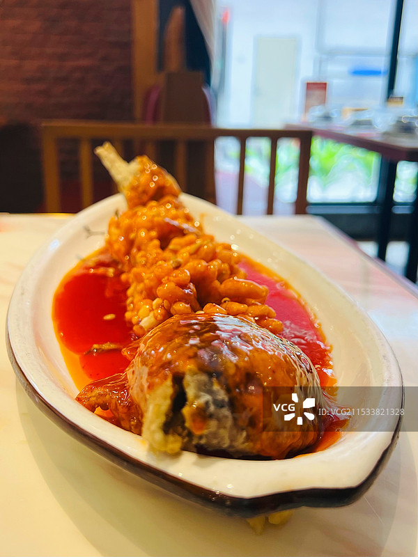 糖醋松子鱼图片素材