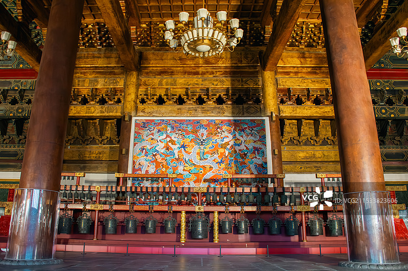 太庙内景图片素材