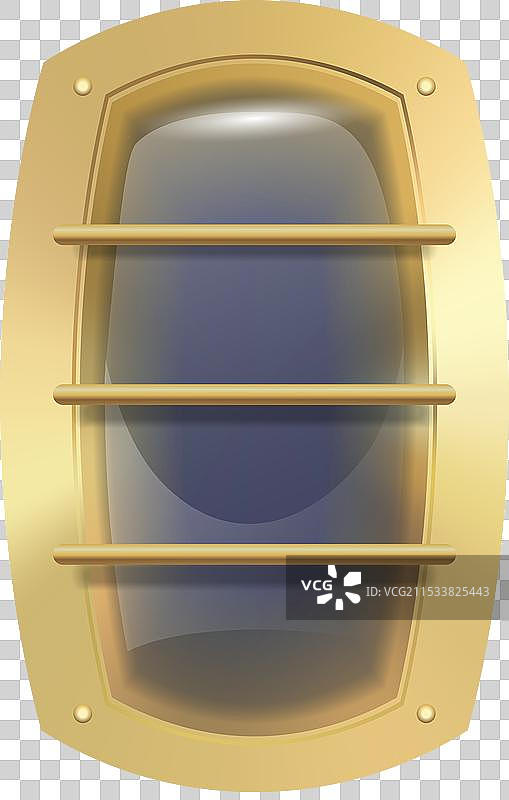 安全的圆形金属宇宙飞船舷窗图标图片素材