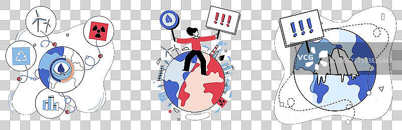 气候与天气模式密切相关图片素材