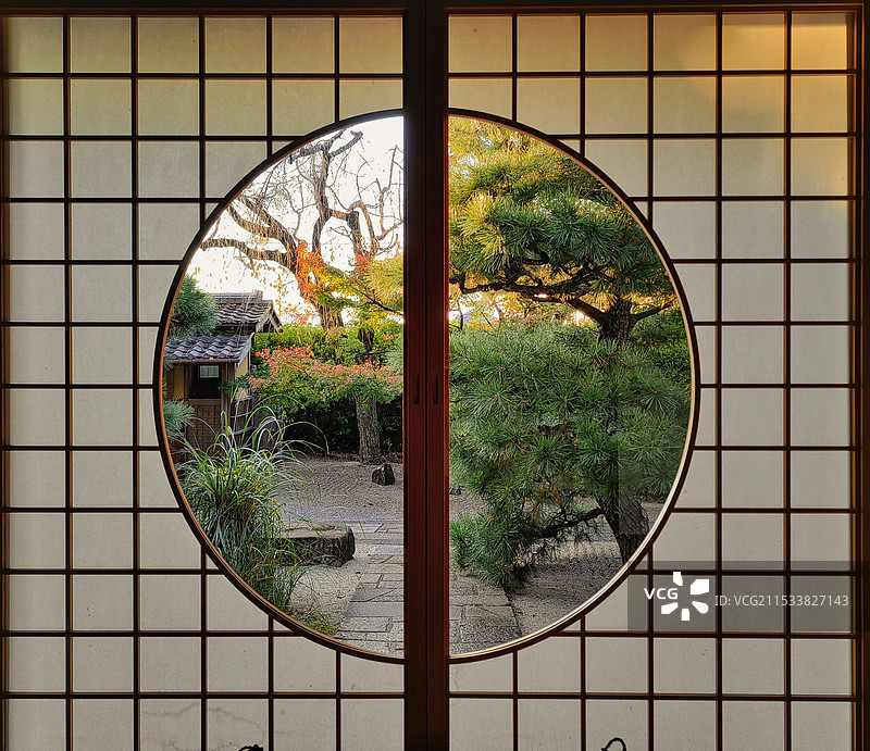 日本窗户图片素材
