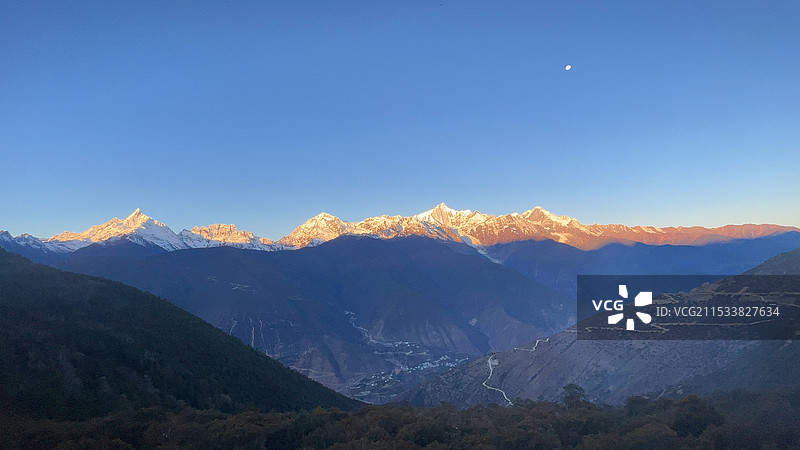 梅里雪山国家公园景区图片素材