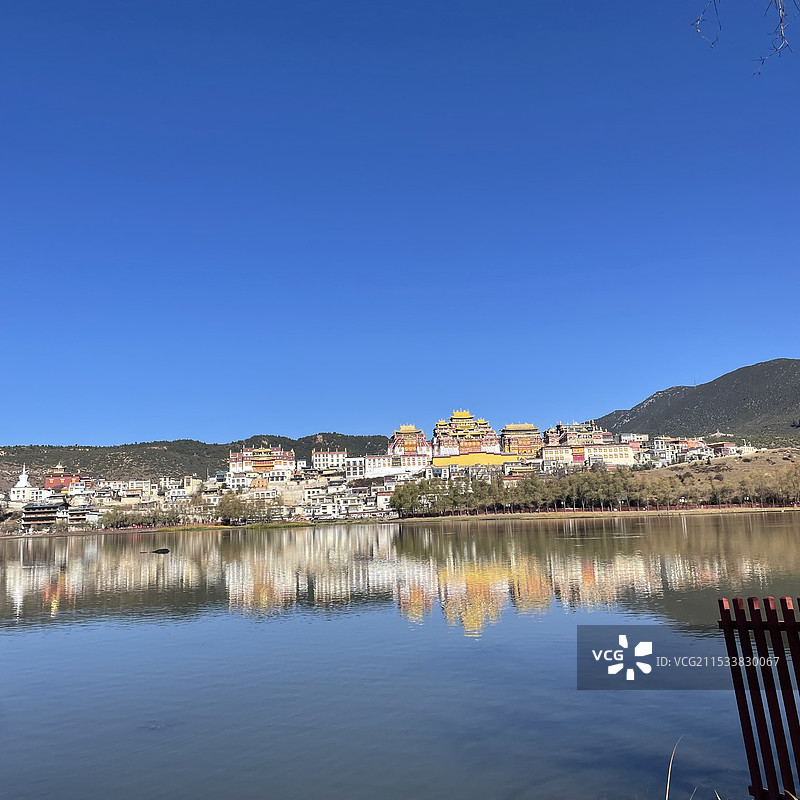 松赞林景区图片素材