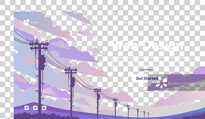 着陆页网站图片素材