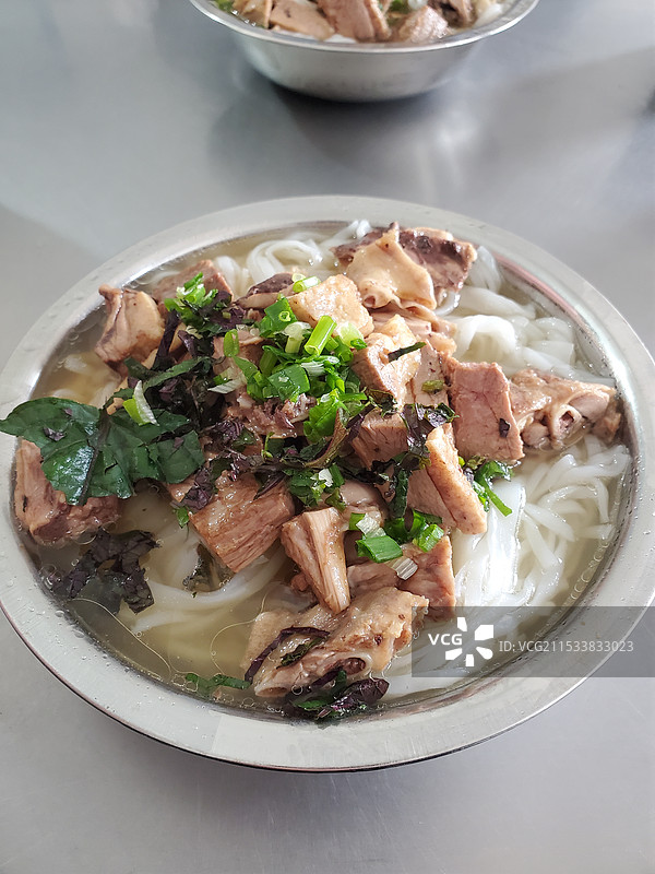 鸭肉粉图片素材