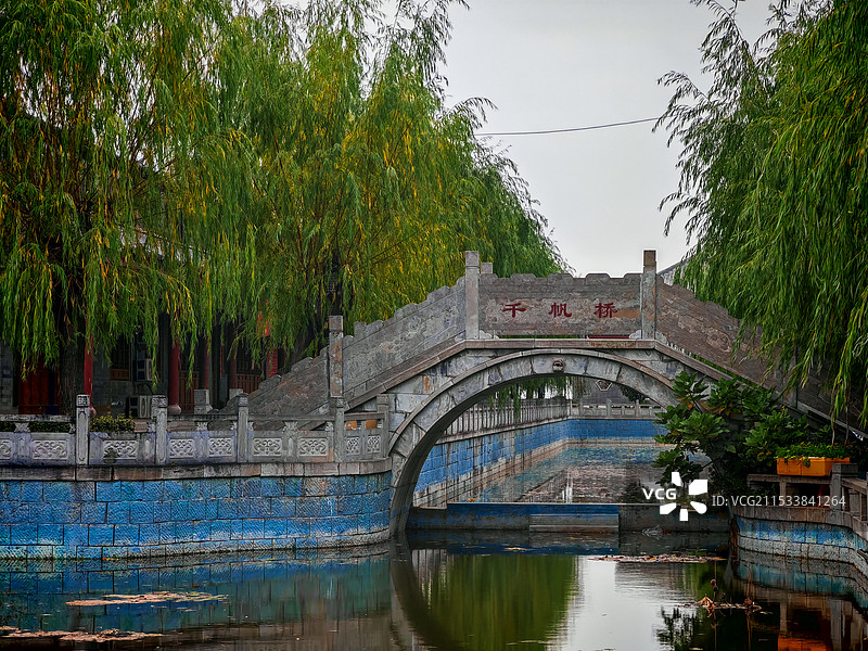 泰安肥城春秋古镇景区图片素材