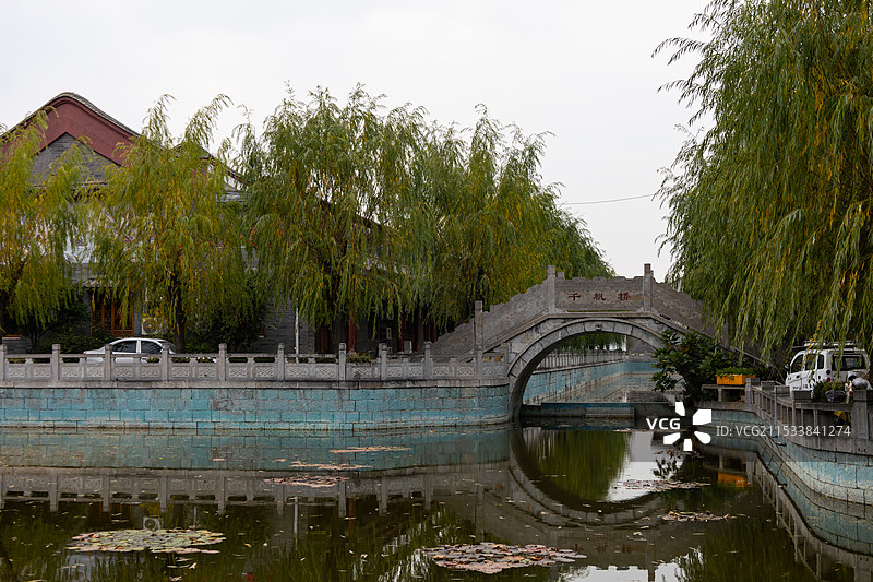 泰安肥城春秋古镇景区图片素材