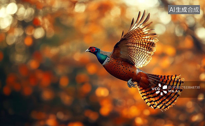 【AI数字艺术】一只海鸥在水面附近飞行的瞬间。海鸥的翅膀完全展开，显得非常有力，背景是水花四溅的水面图片素材