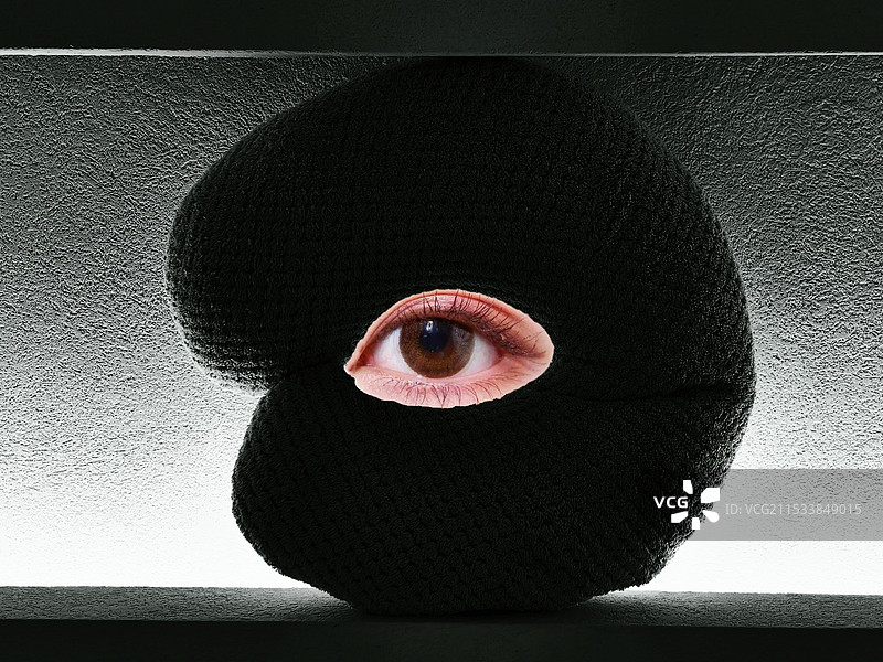 墙上的眼图片素材